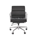 Moderne Eames soft pad Leather Management stoel